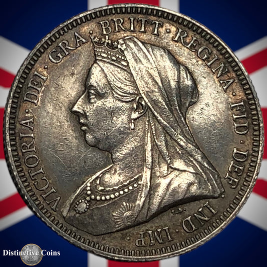 Great Britain 1893 British One Shilling GB0614