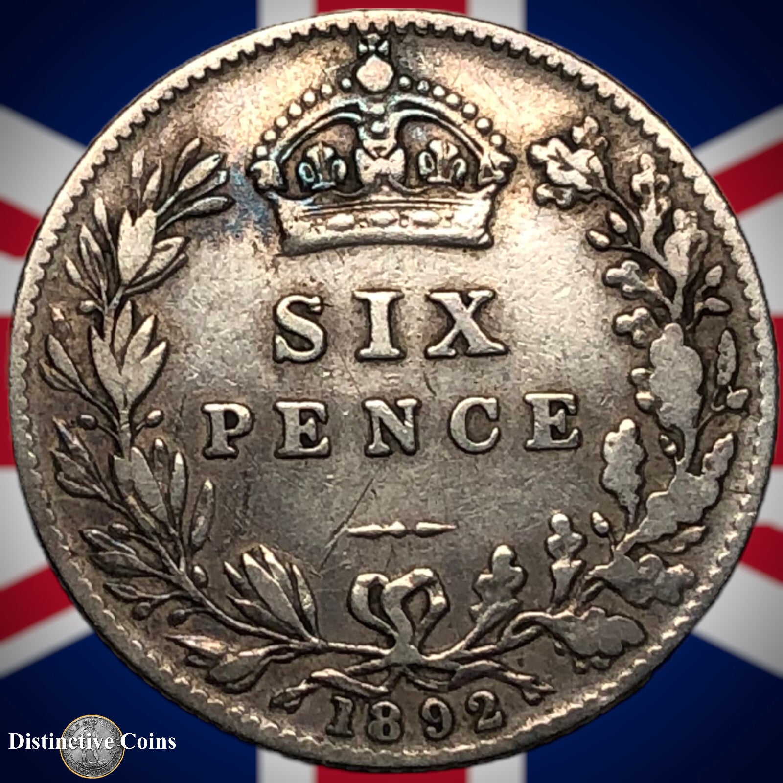 Great Britain 1892 Six Pence GB2763