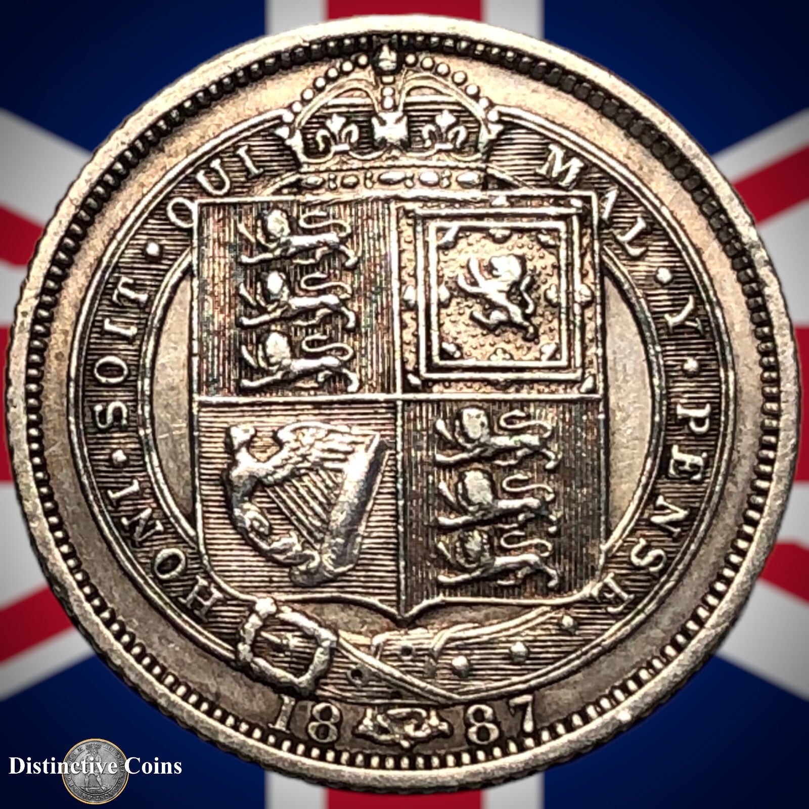 Great Britain 1887 Six Pence GB2691