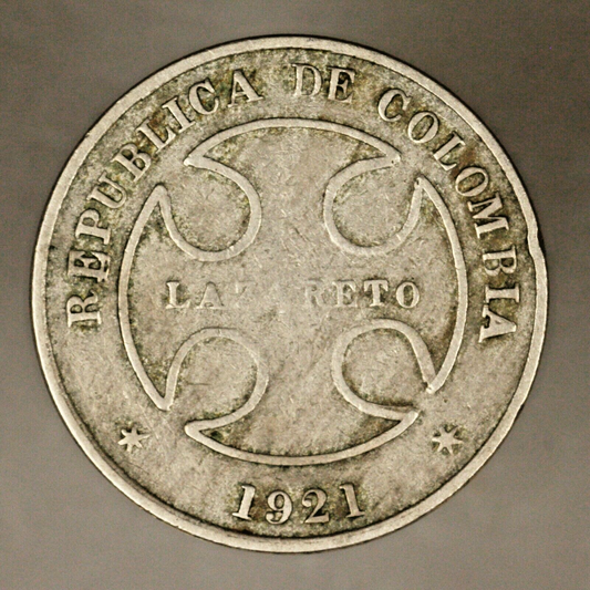 Colombia 1921 50 centavos