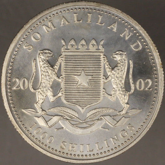 Somalia land 2002 7000 Shillings BU