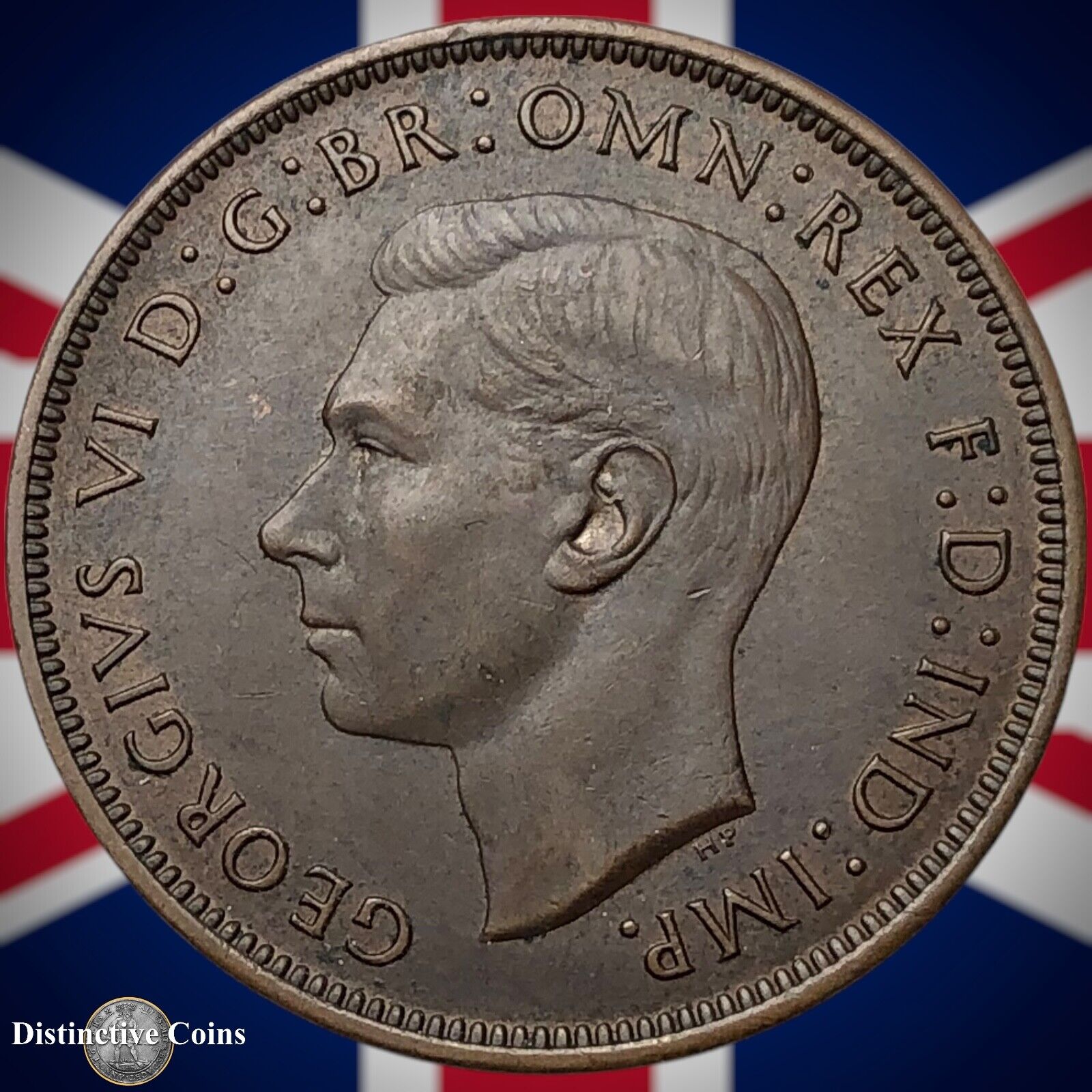 Great Britain 1945 Penny 1d GB7272