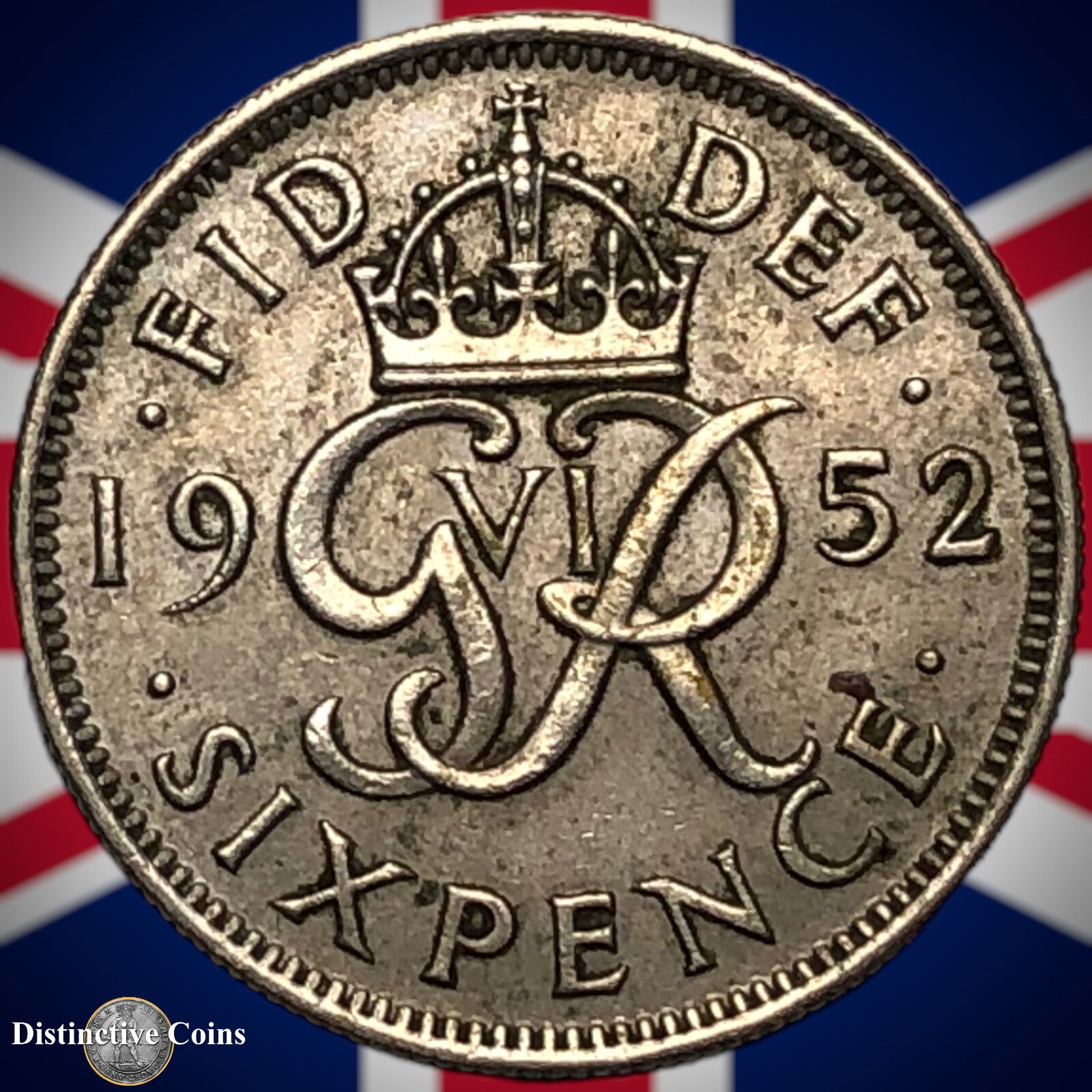 Great Britain 1952 Six Pence GB1810