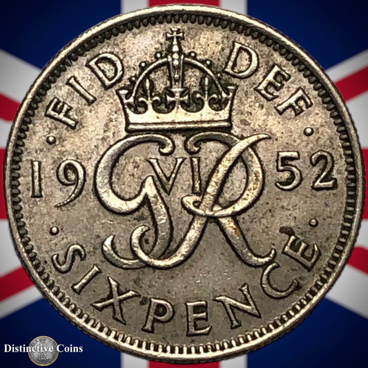Great Britain 1952 Six Pence GB1810