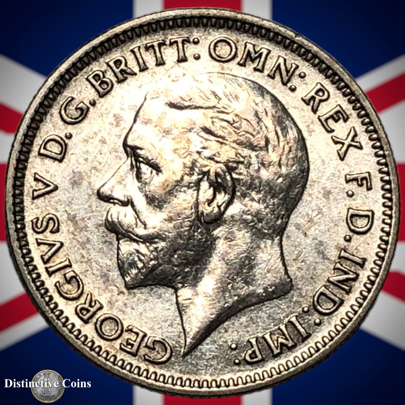 Great Britain 1933 Six Pence GB1703