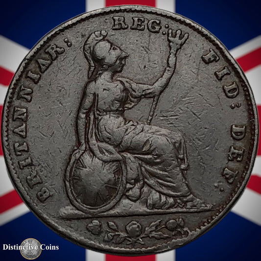 Great Britain 1853 Farthing 1/4d GB3439