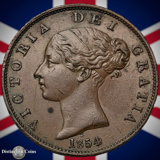 Great Britain 1854 Half Penny 1/2d GB5293