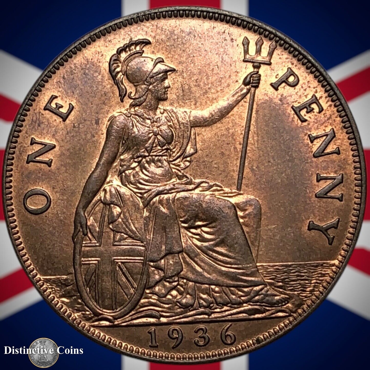 Great Britain 1936 Penny 1d GB7204