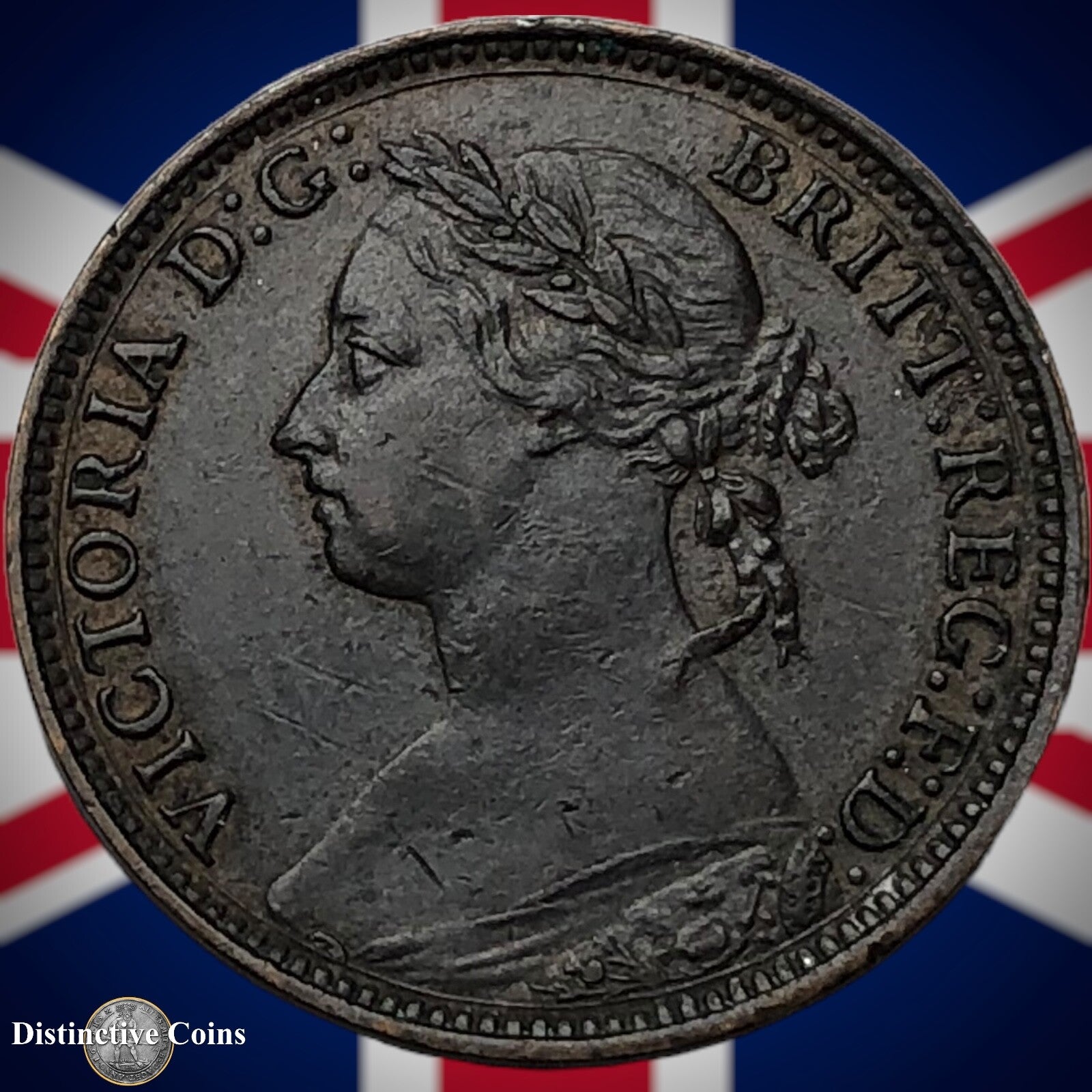 Great Britain 1881 H Farthing 1/4d GB3959