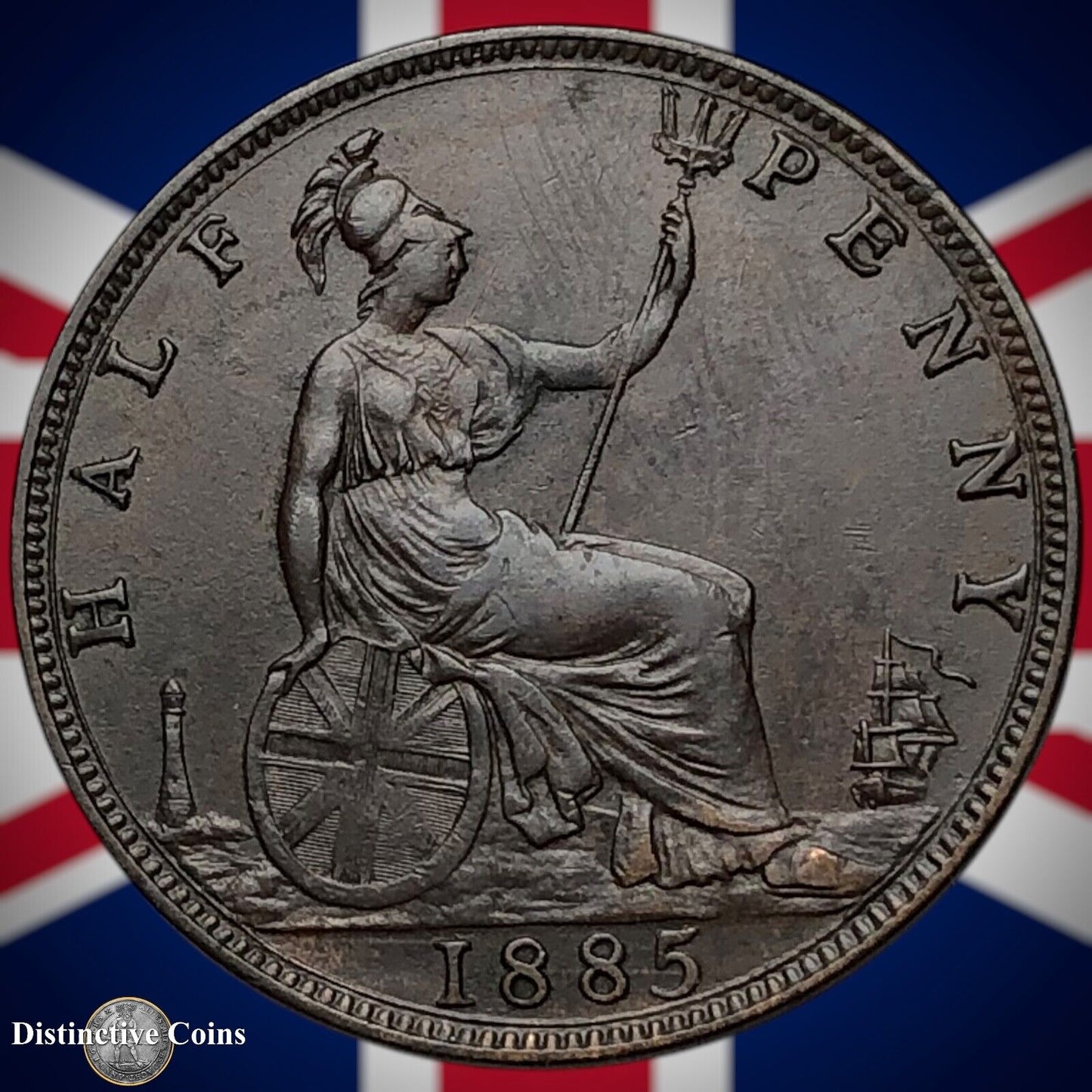 Great Britain 1885 Half Penny 1/2d GB5583