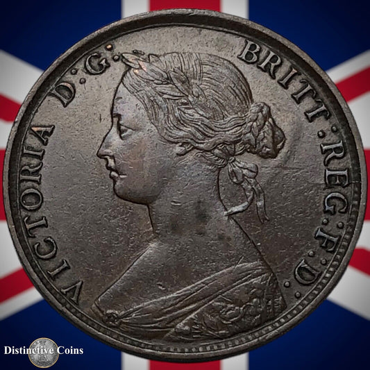 Great Britain 1861 Half Penny 1/2d GB5394