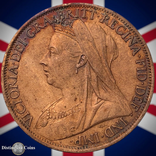 Great Britain 1901 Penny 1d GB6642