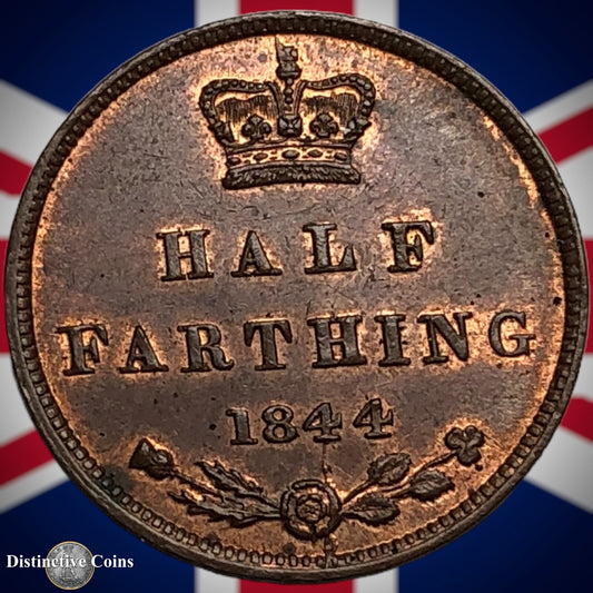 Great Britain 1844 Half Farthing 1/2 Penny GB3103
