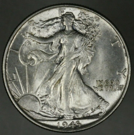 US Walking Liberty Half 1943 P    A2581