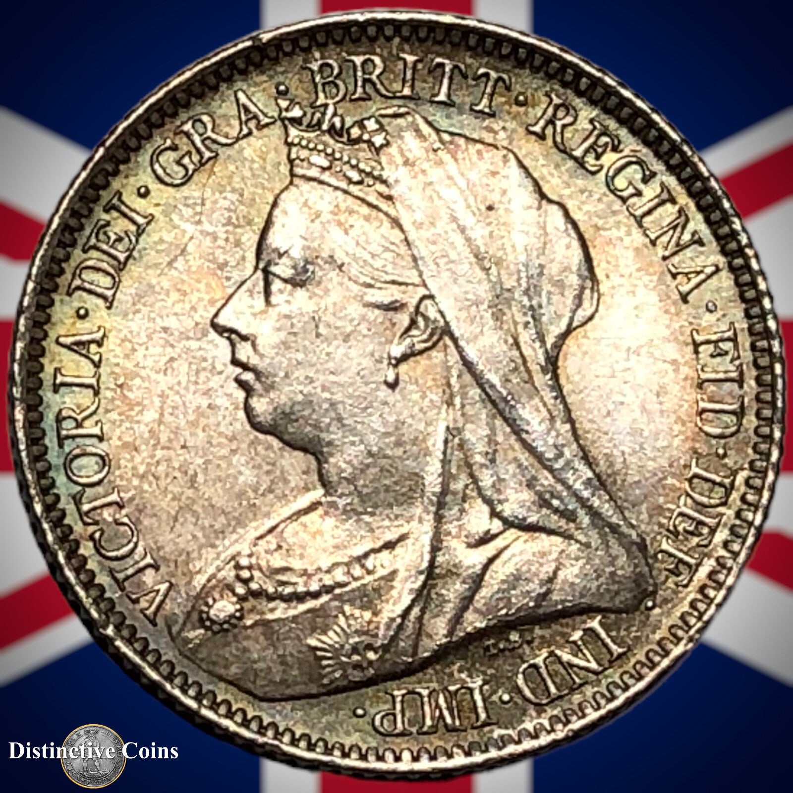 Great Britain 1900 Six Pence GB1486