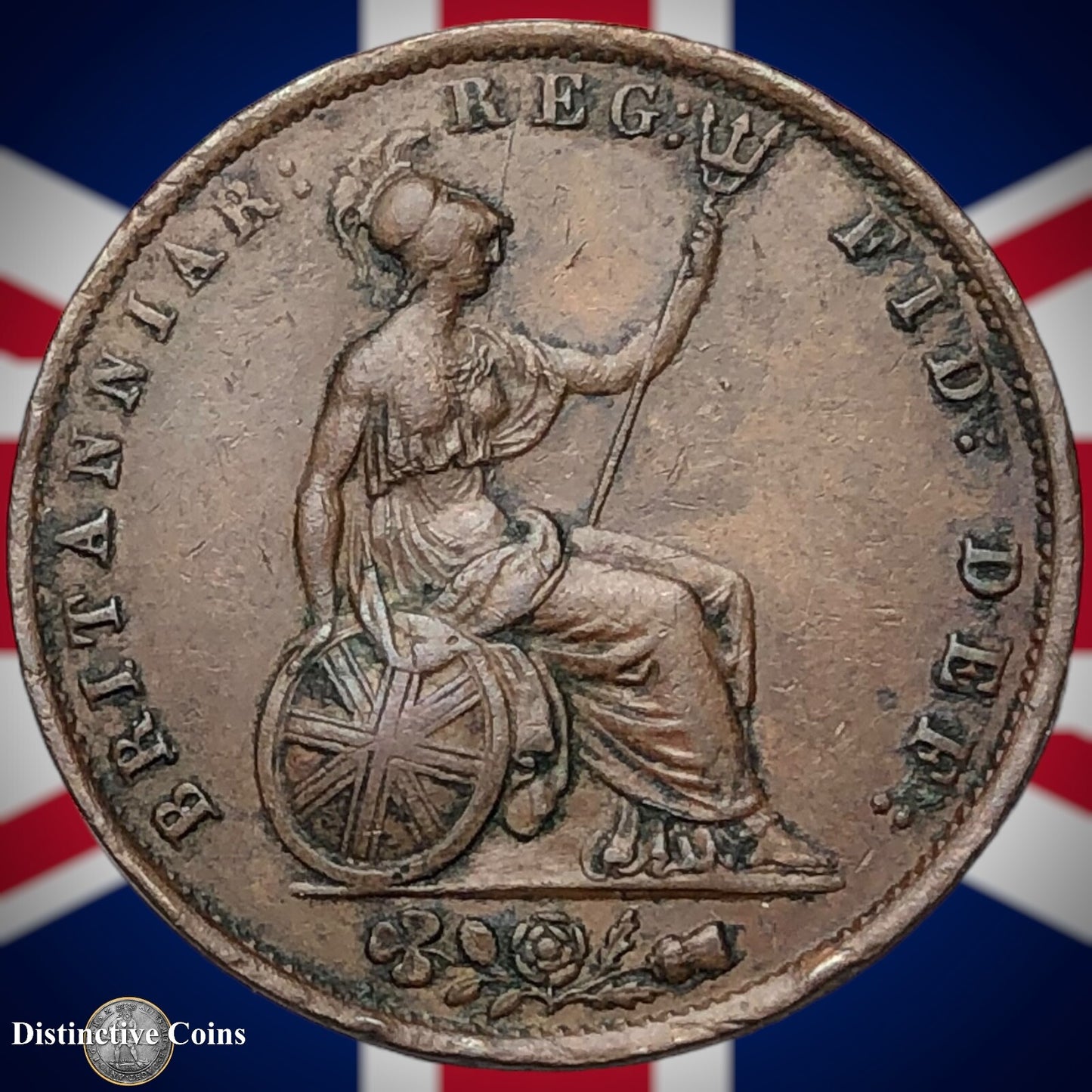 Great Britain 1854 Half Penny 1/2d GB5290