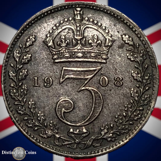 Great Britain 1908 Three Pence GB2115