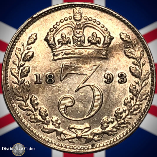 Great Britain 1893 Three Pence GB2022