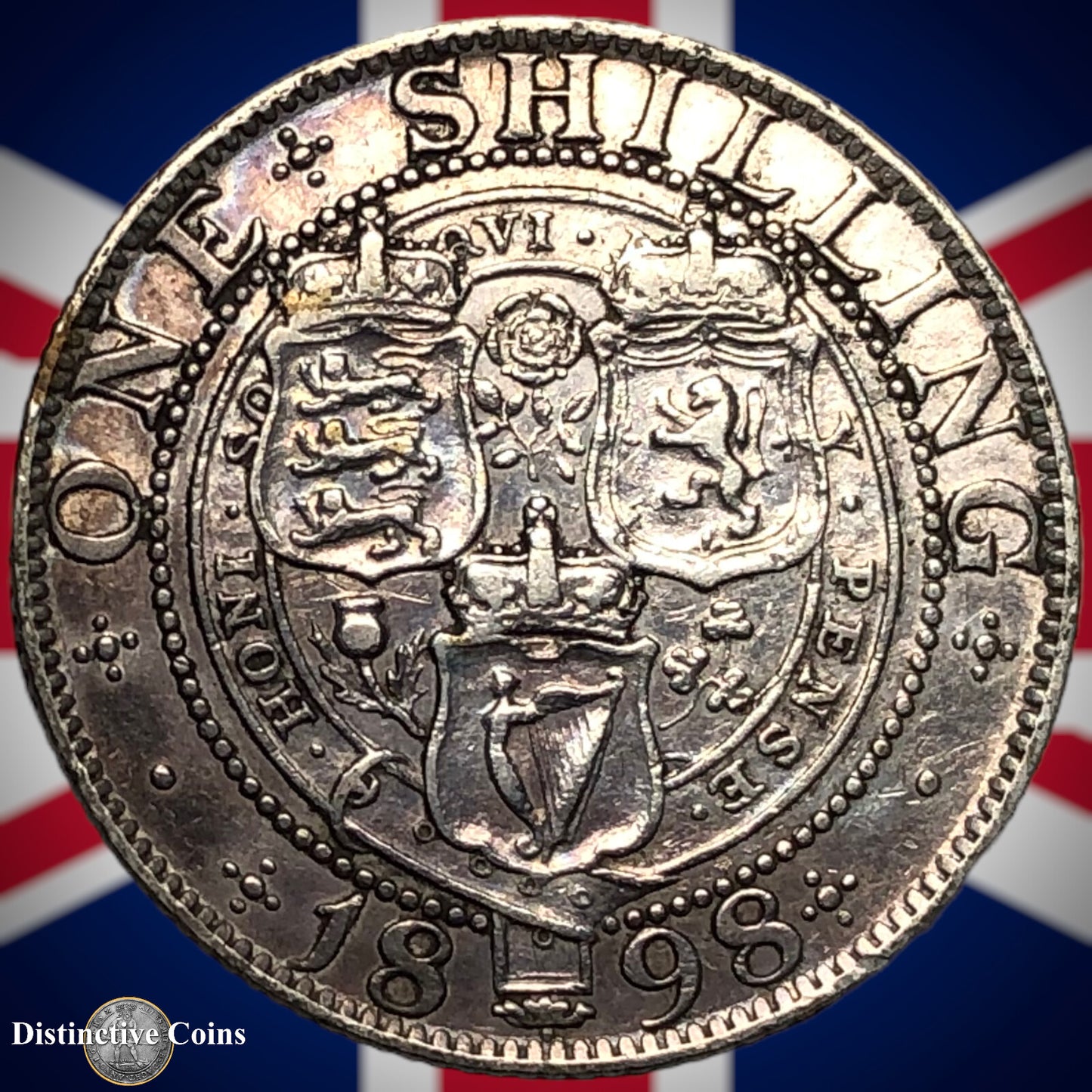 Great Britain 1898 British One Shilling GB0682