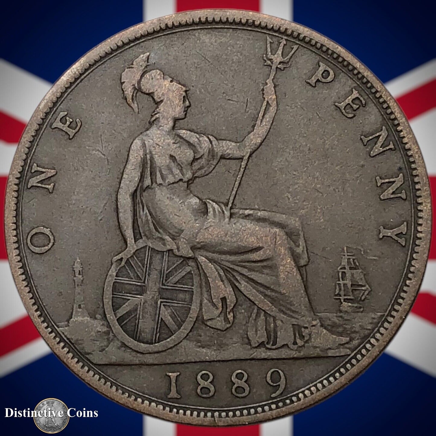 Great Britain 1889 Penny 1d GB6484