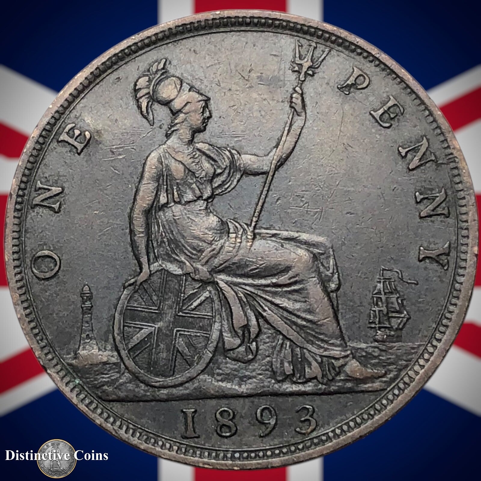 Great Britain 1893 Penny 1d GB6565