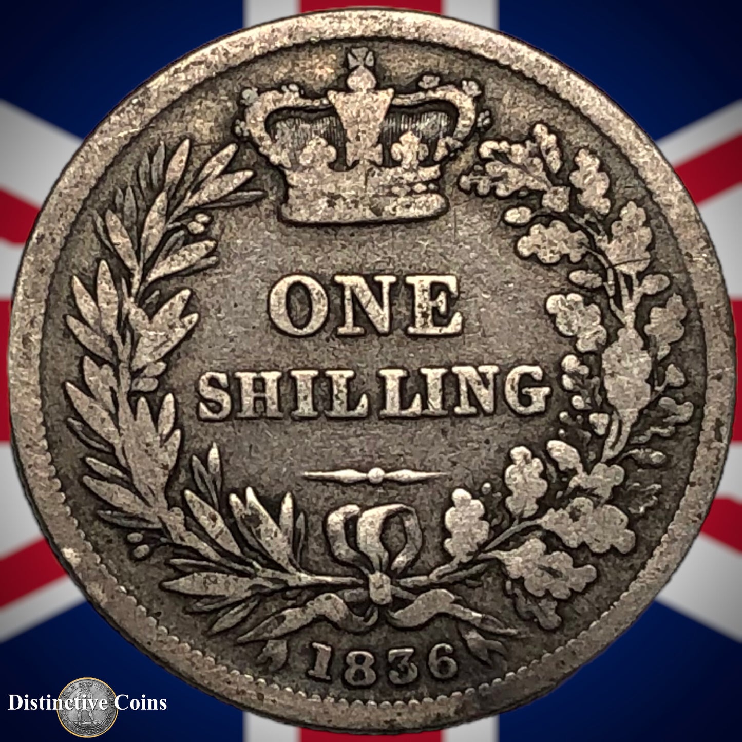 Great Britain 1836 British One Shilling GB0123