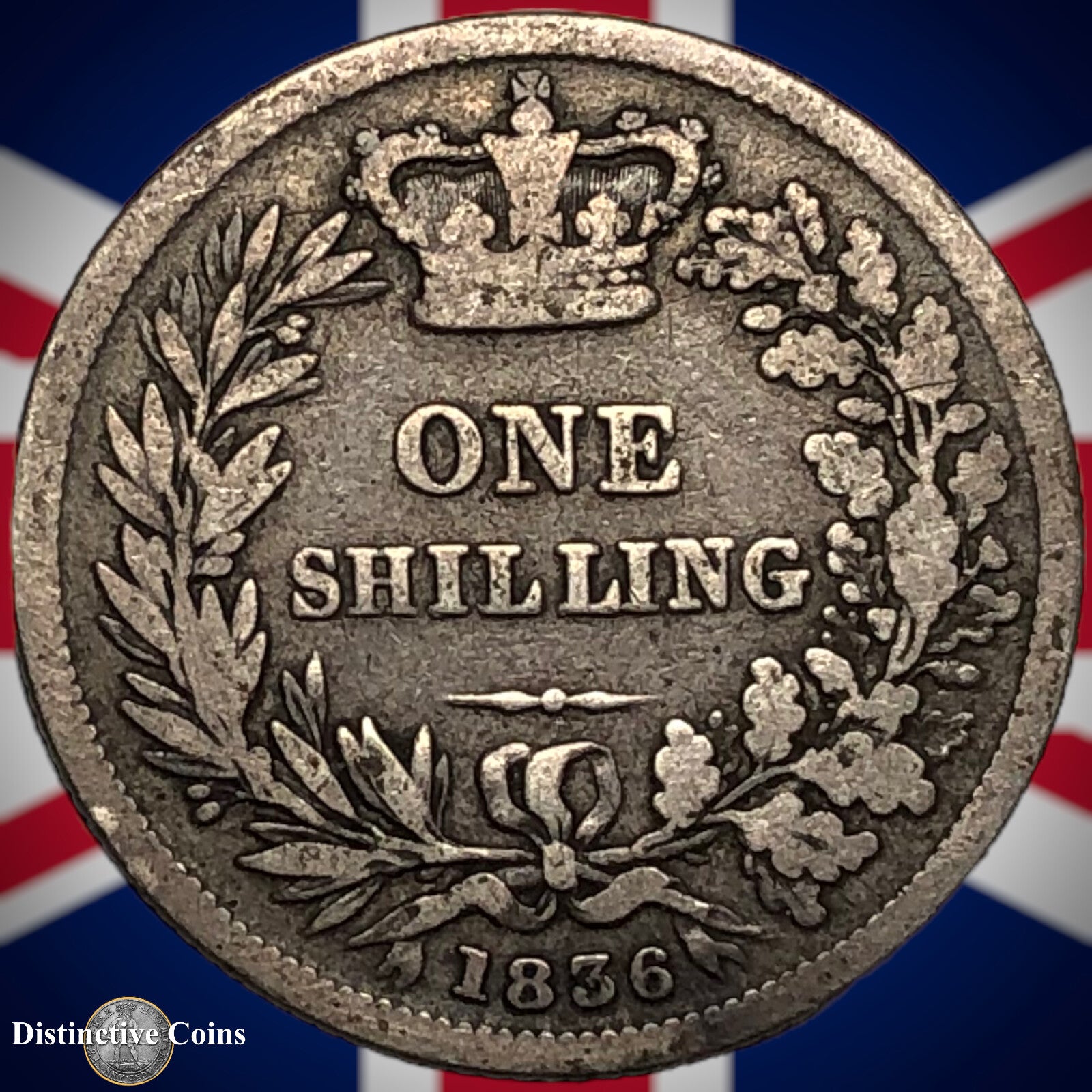 Great Britain 1836 British One Shilling GB0123