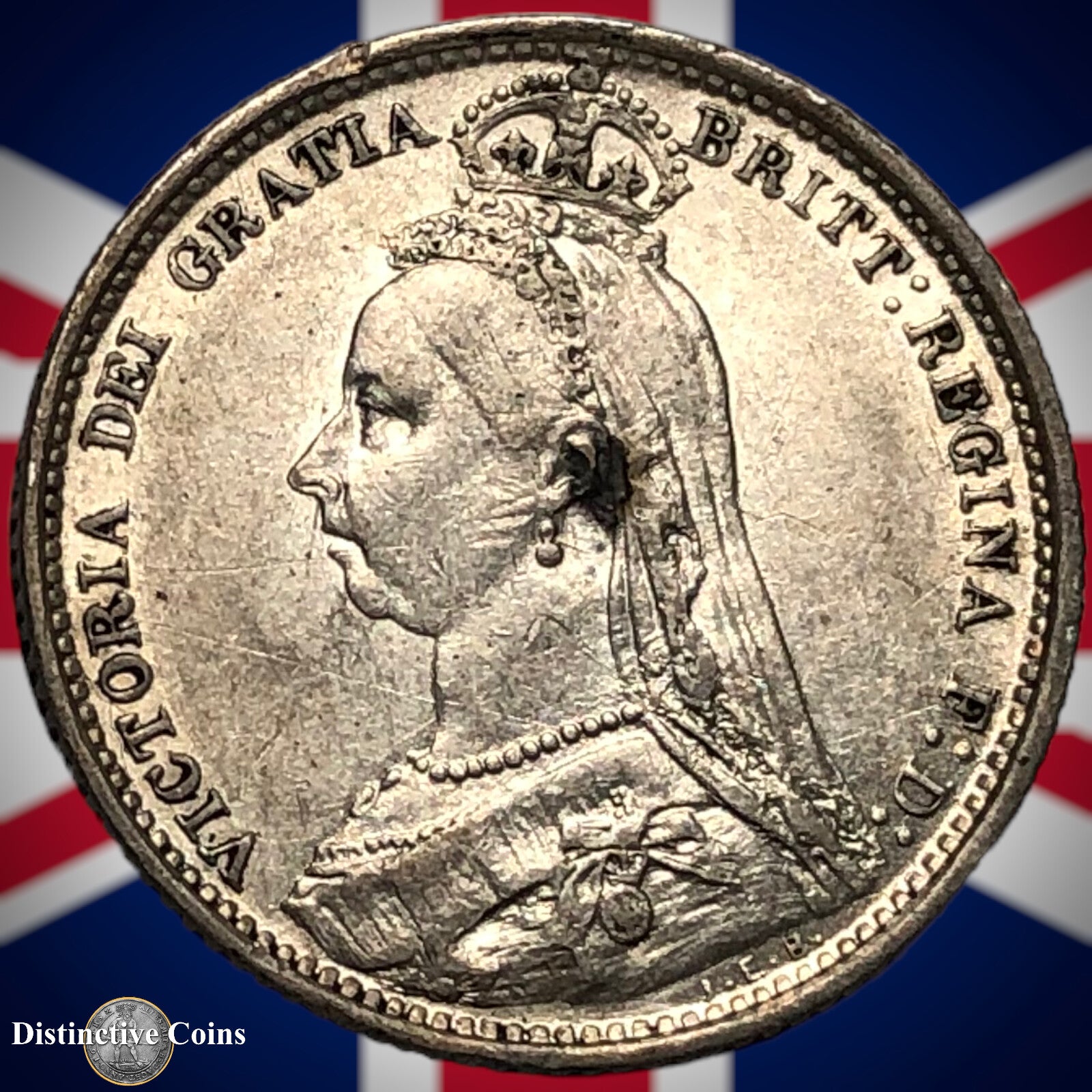 Great Britain 1889 Six Pence GB2728