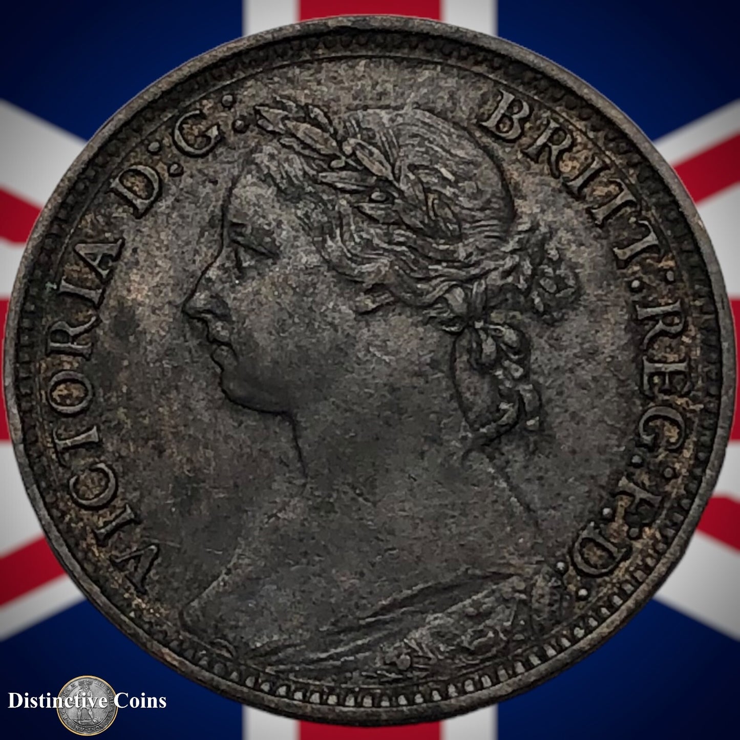 Great Britain 1881 H Farthing 1/4d GB3877