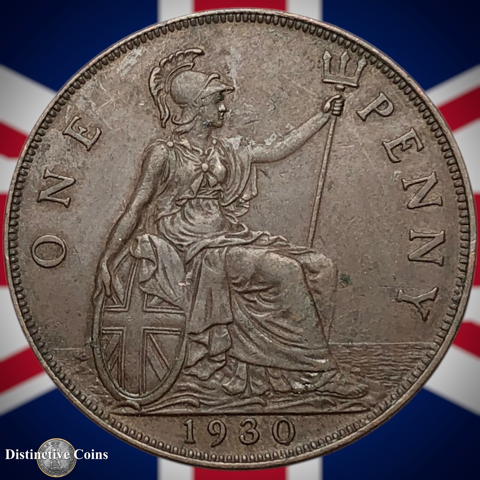 Great Britain 1930 Penny 1d GB7111