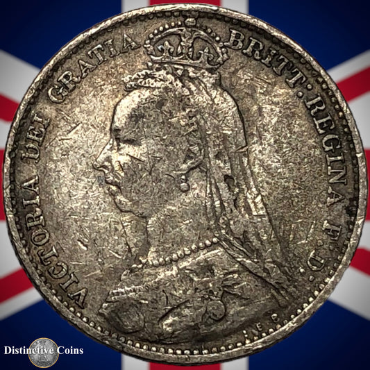 Great Britain 1892 Six Pence GB2764