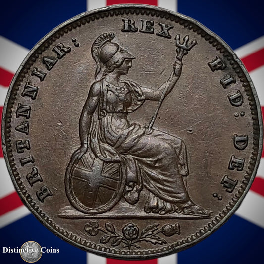 Great Britain 1835 Farthing 1/4d GB3380