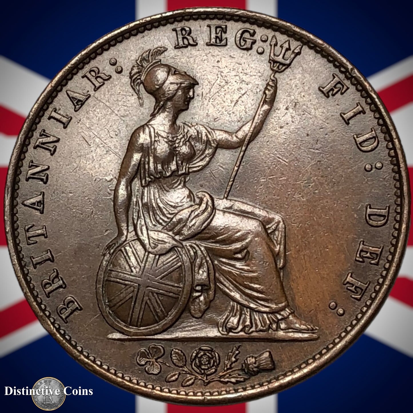 Great Britain 1857 Half Penny 1/2d GB5326