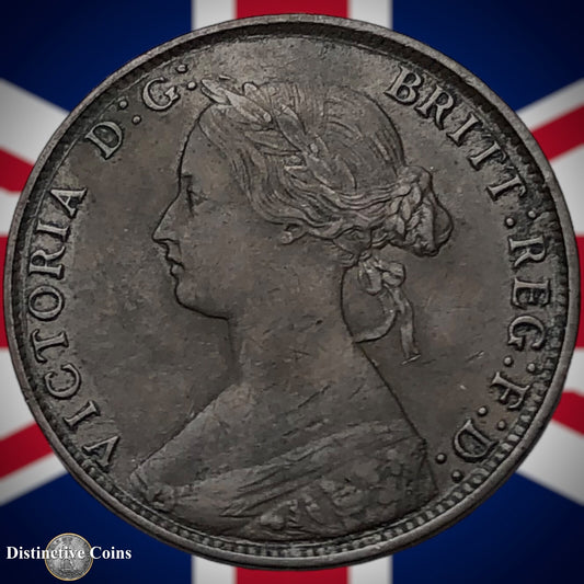 Great Britain 1861 Half Penny 1/2d GB5368