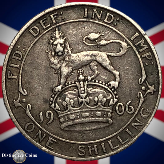 Great Britain 1906 British One Shilling GB0807