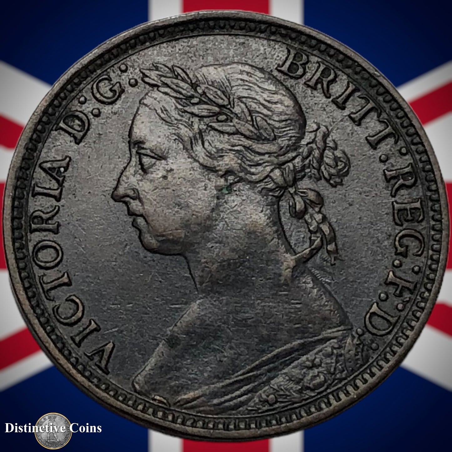 Great Britain 1882 H Farthing 1/4d GB4035