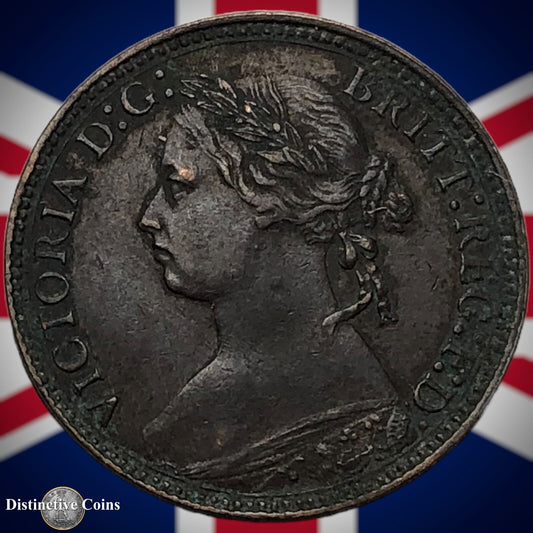 Great Britain 1875 H Farthing 1/4d GB3751