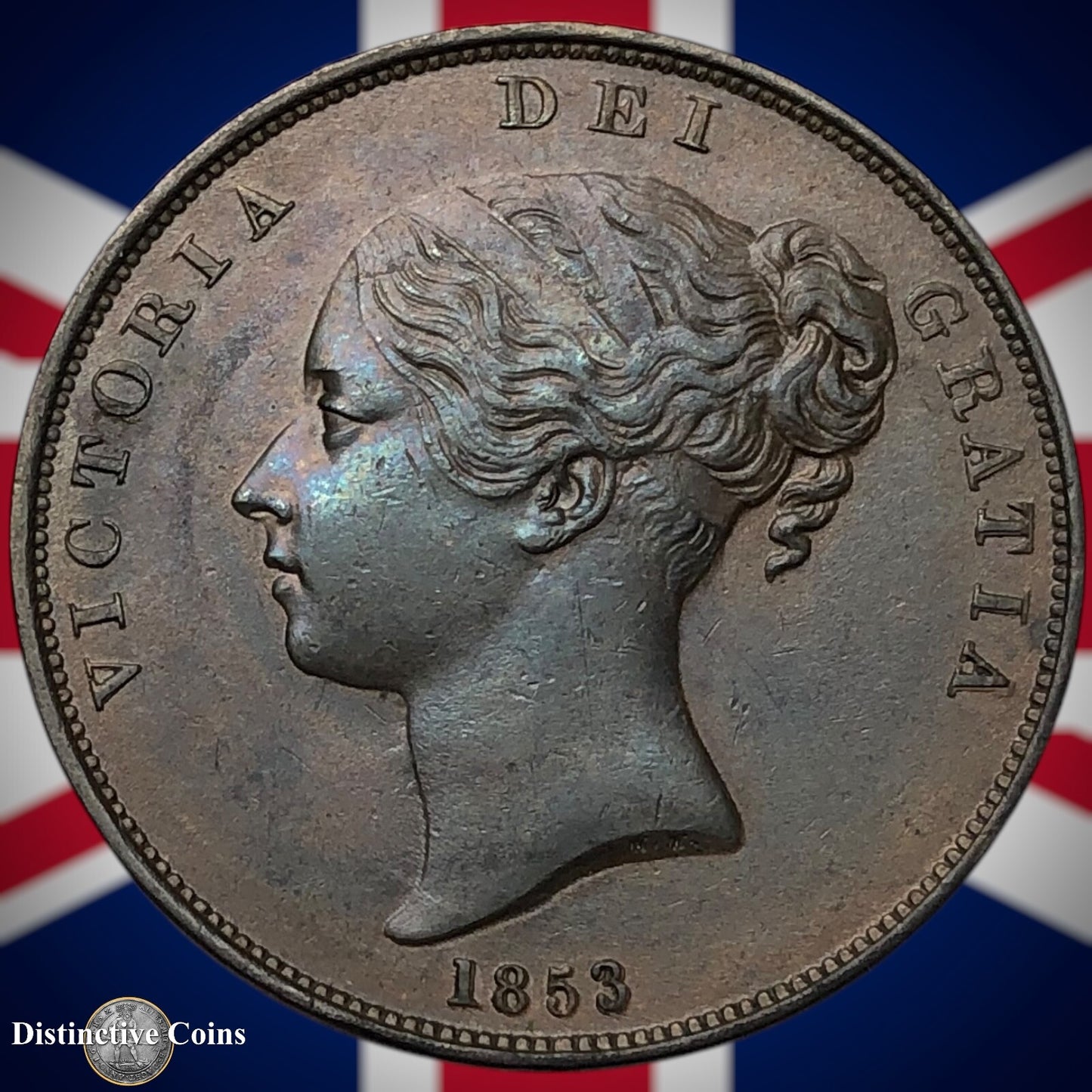 Great Britain 1853 Penny 1d GB6133