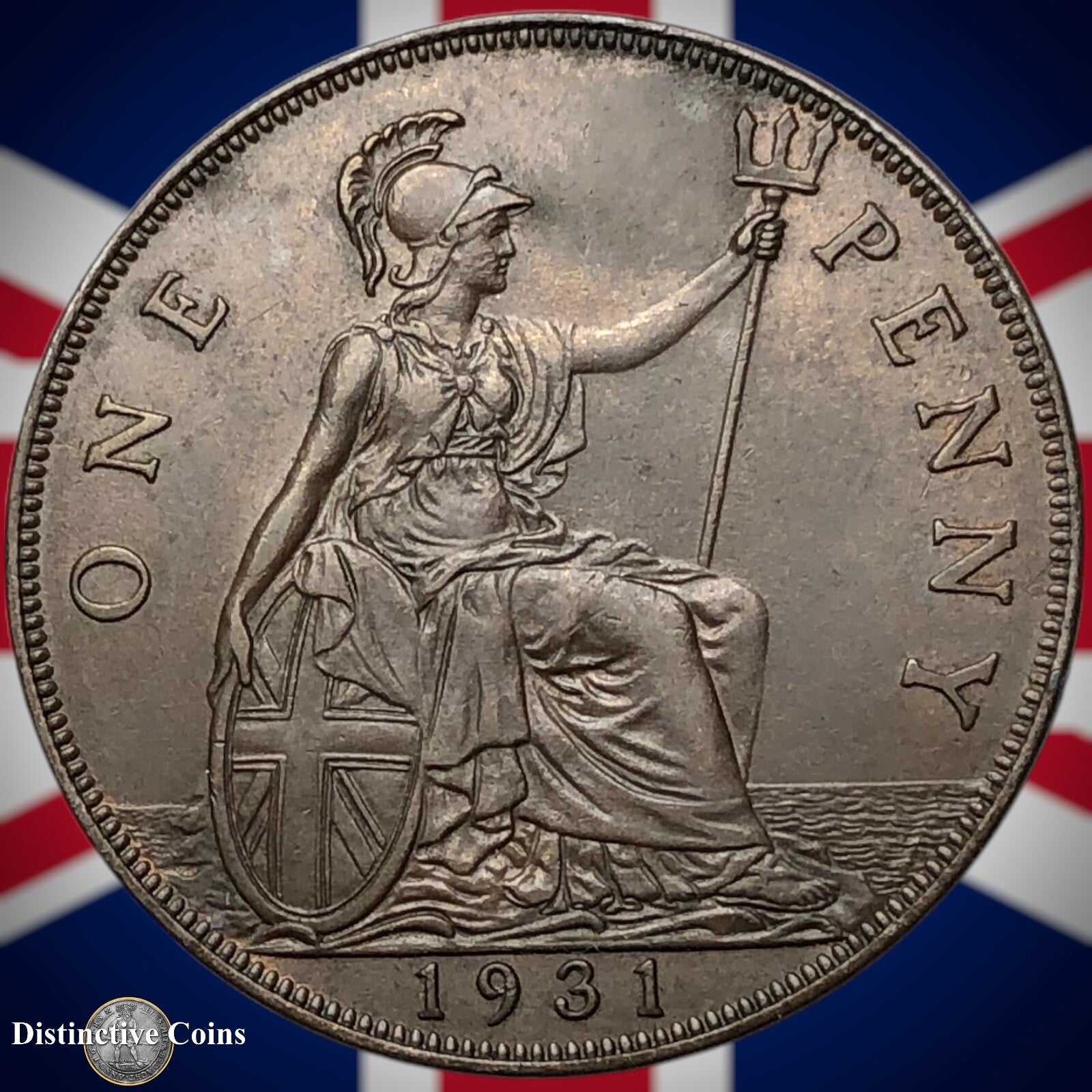 Great Britain 1931 Penny 1d GB7126