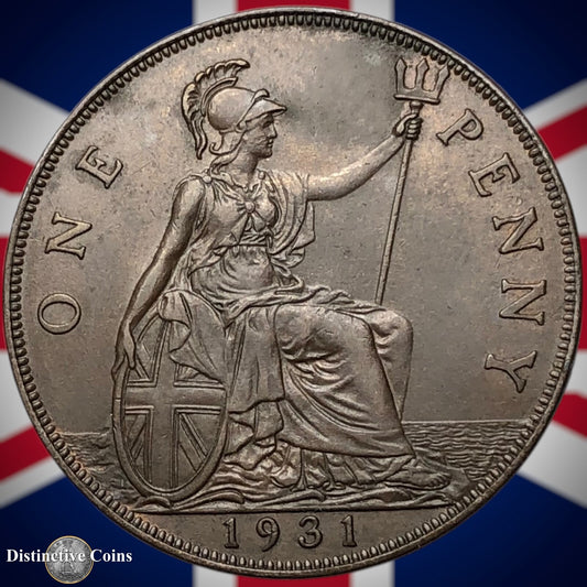 Great Britain 1931 Penny 1d GB7126