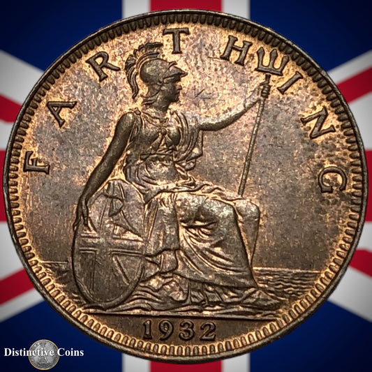 Great Britain 1932 Farthing 1/4d GB4911