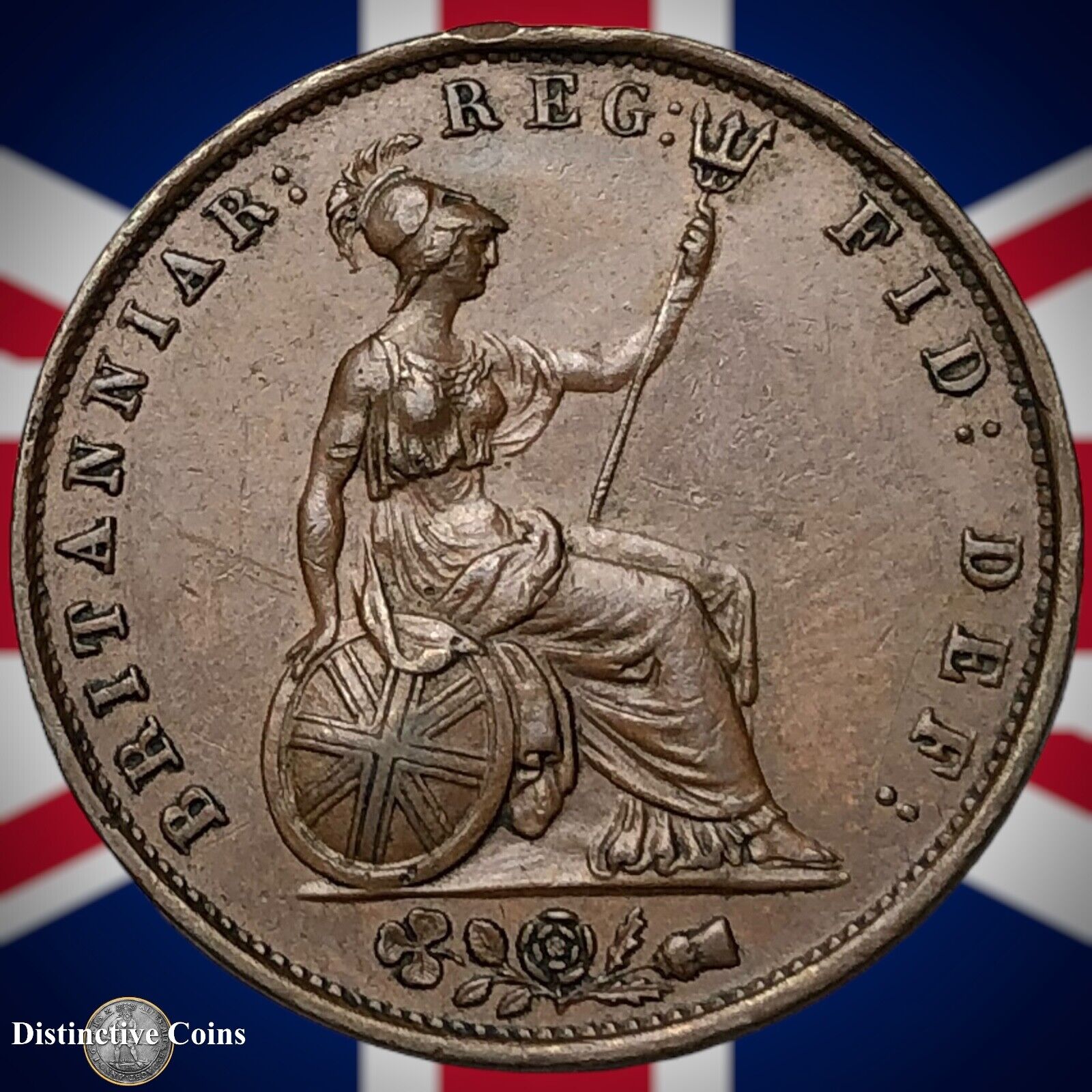 Great Britain 1853 Half Penny 1/2d GB5264