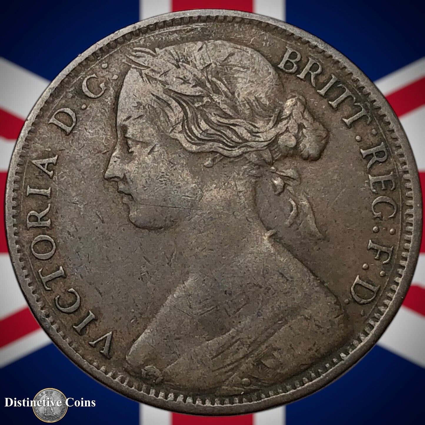 Great Britain 1861 Penny 1d GB6179