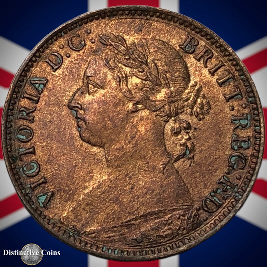 Great Britain 1885 Farthing 1/4d GB4155