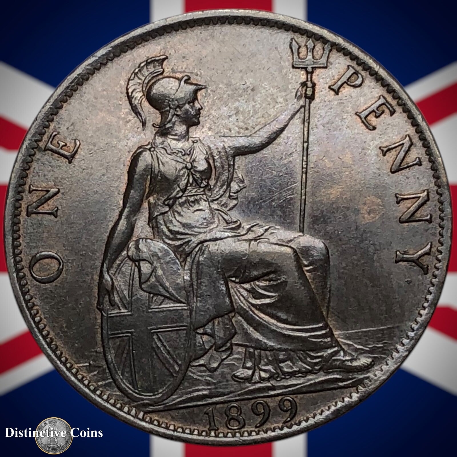 Great Britain 1899 Penny 1d GB6610