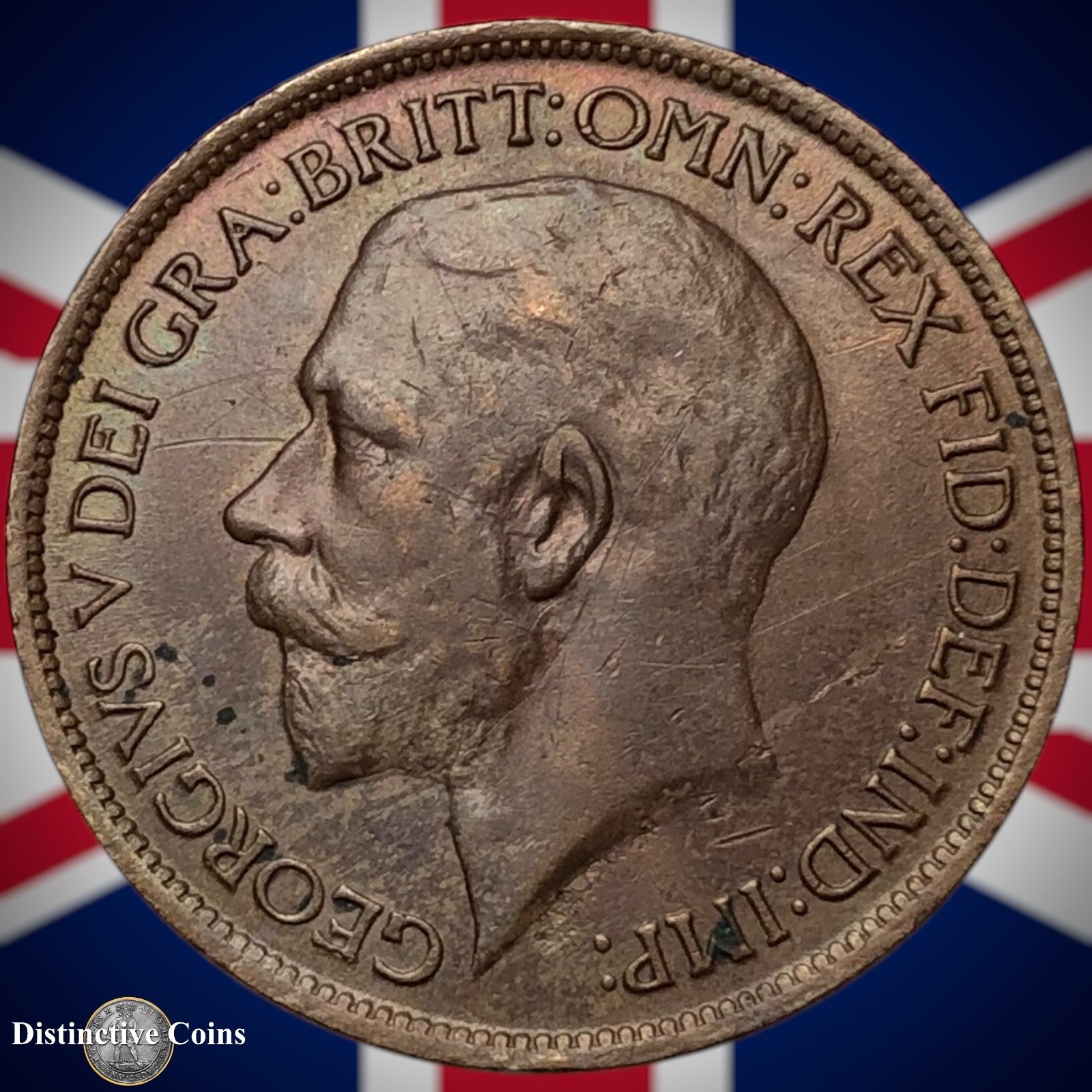 Great Britain 1919 Half Penny 1/2d GB5862