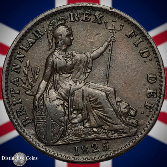 Great Britain 1825 Farthing 1/4d GB3284