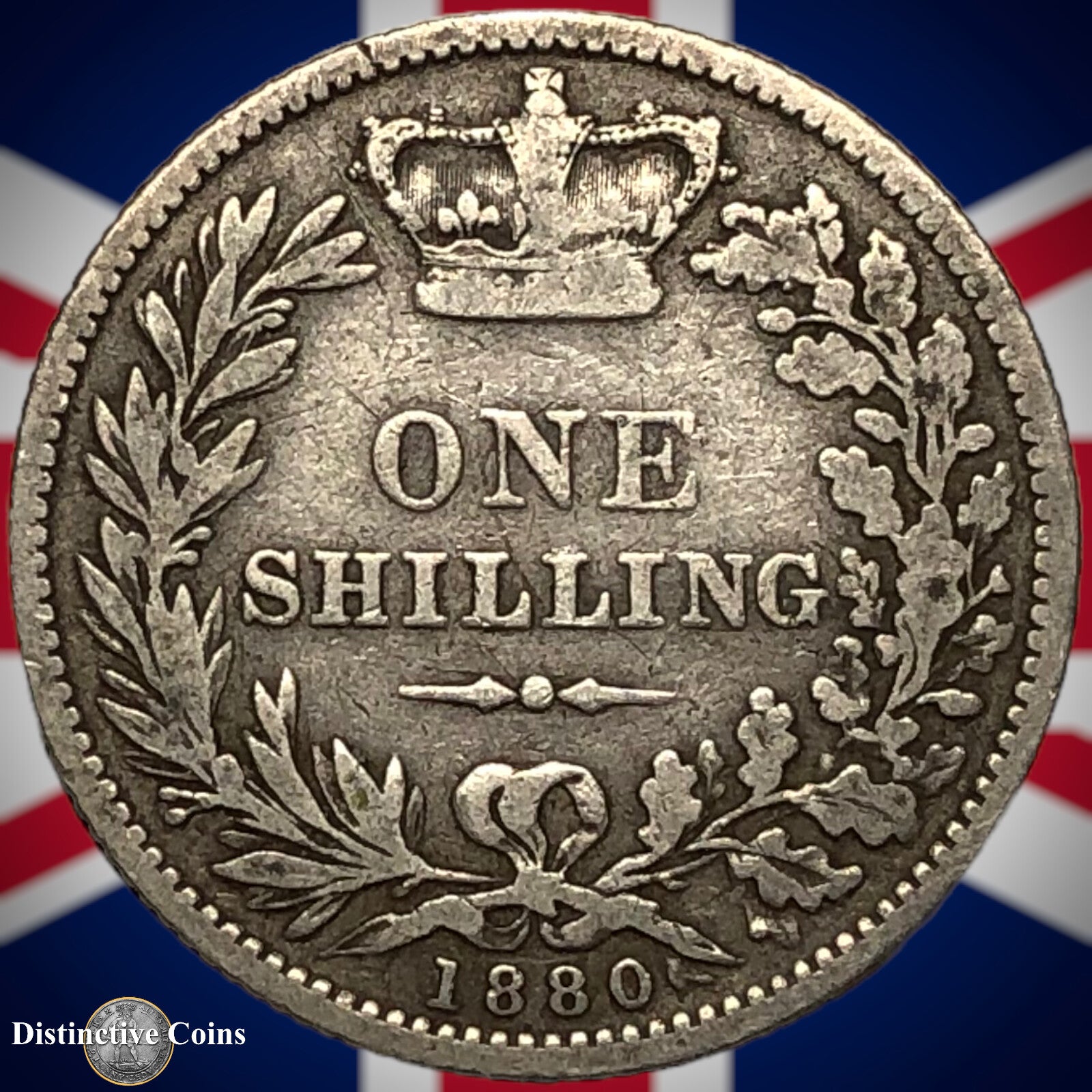 Great Britain 1880 British One Shilling GB0391