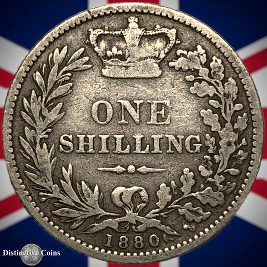Great Britain 1880 British One Shilling GB0391
