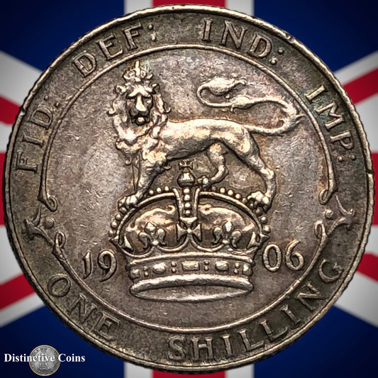 Great Britain 1906 British One Shilling GB0823